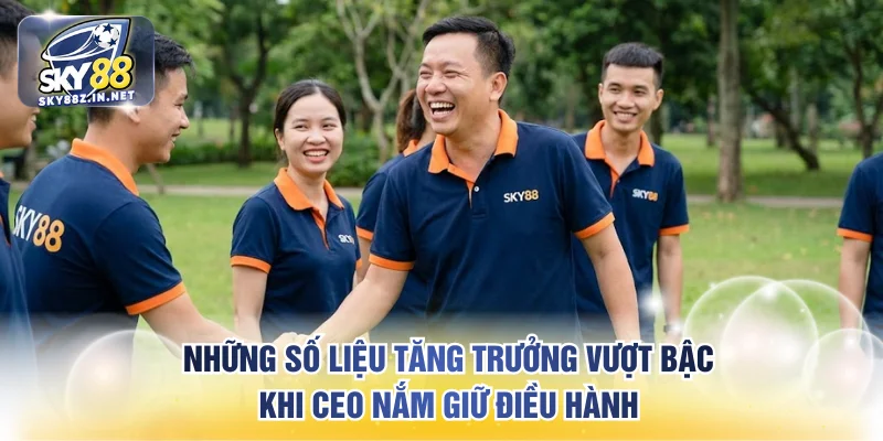 Những số liệu tăng trưởng vượt bậc khi CEO nắm giữ điều hành
